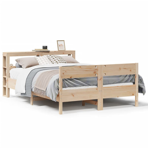 Bett mit Matratze Brinduse 120x200cm (Kiefer)