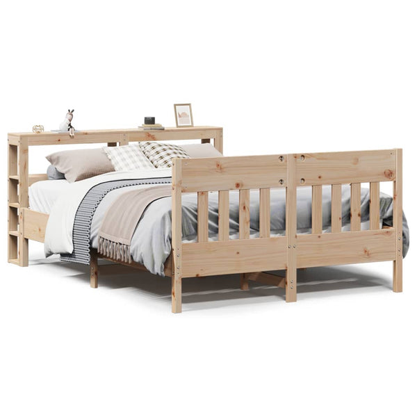 Bett mit Matratze Enias 120x200cm (Kiefer)