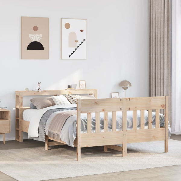 Bett mit Matratze Enias 120x200cm (Kiefer)