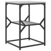 Grauer Beistelltisch Ligenta 41x40x60cm
