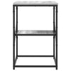 Grauer Beistelltisch Ligenta 41x40x60cm