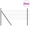 Aita, 0.5 x 25 m, harmaa, paalut mukana