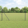 Harmaa aita paalujen kera 1.2 x 25 m