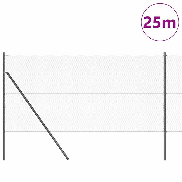 Aita 1.4 x 25 m paalujen kera harmaa