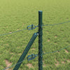 Grauer 0,5 x 50 m Zaun mit Pfosten