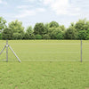 0,4 m x 10 Zäune Silber mit Pfosten