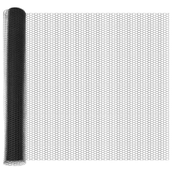 Paalujen kera aita harmaa 1.4 x 10 m