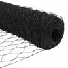 0.5 x 25 m aita paalujen kanssa harmaa