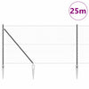 1.4 x 25 m aita harmaan paalujen kanssa