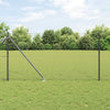 Harmaa aita 1.4 x 50 m paalujen kanssa