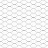 Grauer Zaun mit Pfählen 1,2 x 25 m