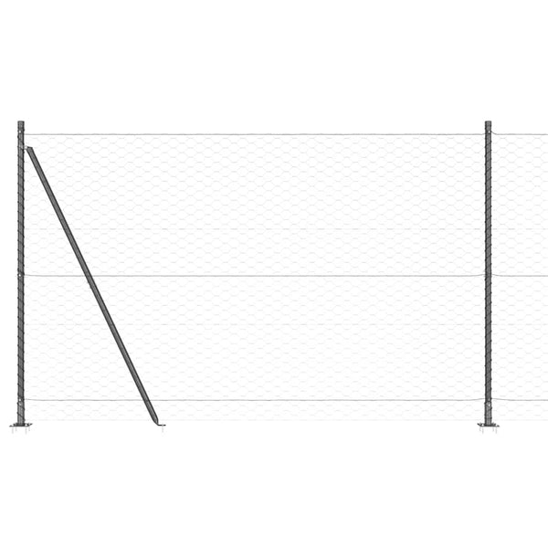 Aita 1.5 x 100 m harmailla paaluilla