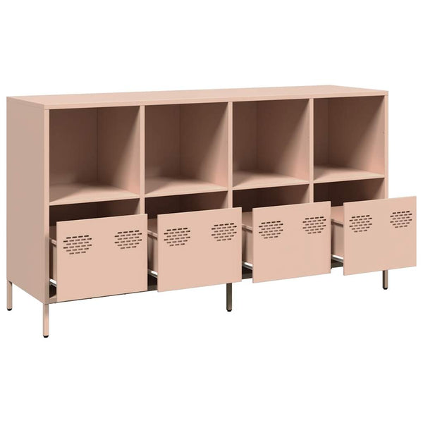 Pinkki senkki Madalyn 135x39x73,5cm (kylmävalssattu teräs)