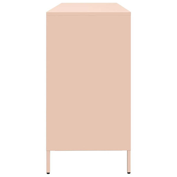 Pinkki senkki Madalyn 135x39x73,5cm (kylmävalssattu teräs)