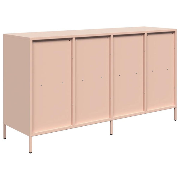 Pinkki senkki Madalyn 135x39x73,5cm (kylmävalssattu teräs)