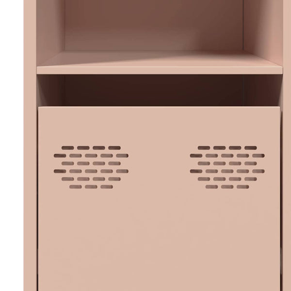 Pinkki senkki Madalyn 135x39x73,5cm (kylmävalssattu teräs)