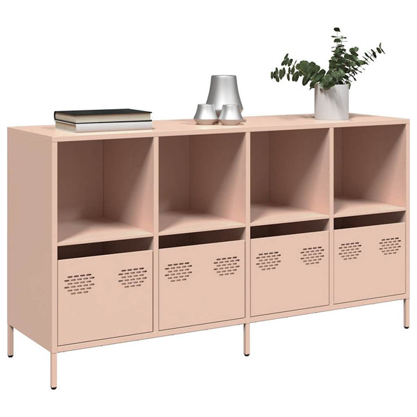 Pinkki senkki Madalyn 135x39x73,5cm (kylmävalssattu teräs)