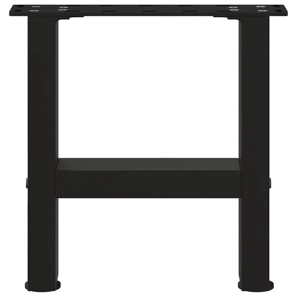 Beine für Couchtisch Friderica 40x(30-31)cm (2 Stk. Stahl)