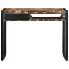 Mehrfarbiger Schreibtisch Gerd 100x50x75cm (Massivholz recycelt)