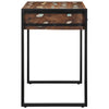 Mehrfarbiger Schreibtisch Gerd 100x50x75cm (Massivholz recycelt)