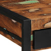 Mehrfarbiger Schreibtisch Gerd 100x50x75cm (Massivholz recycelt)
