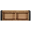 TV-Schrank Areclia 80x30x25cm (Massivholz Mango)