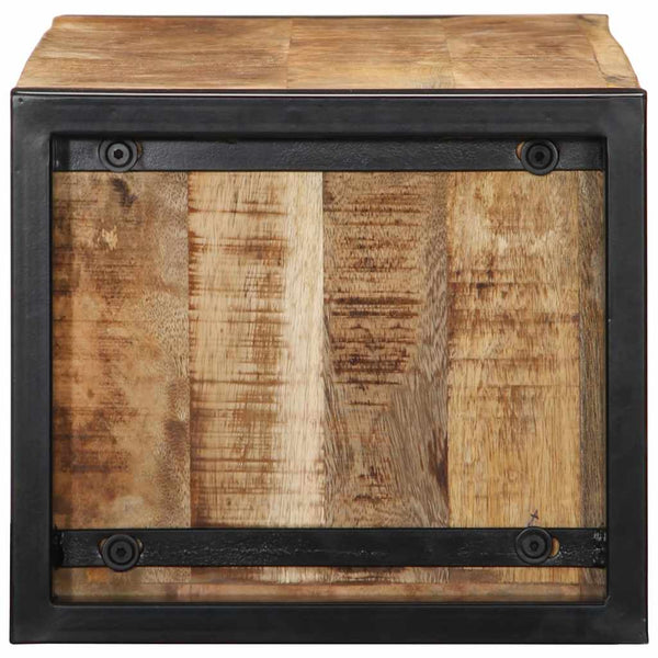 TV-Schrank Areclia 80x30x25cm (Massivholz Mango)
