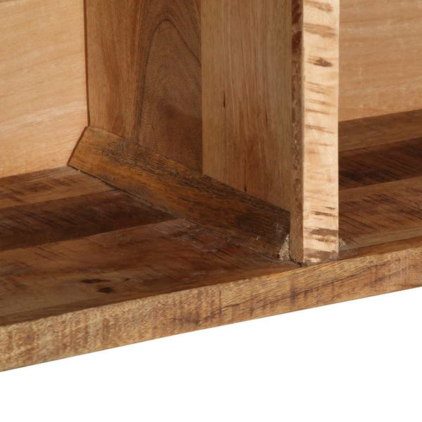 TV-Schrank Areclia 80x30x25cm (Massivholz Mango)