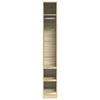 Sonoma Kleiderschrank Onal Eiche 30x50x200cm (Holz)