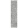 Kleiderschrank Onal, Betongrau, Maße 30x50x200cm (Spanplatte)