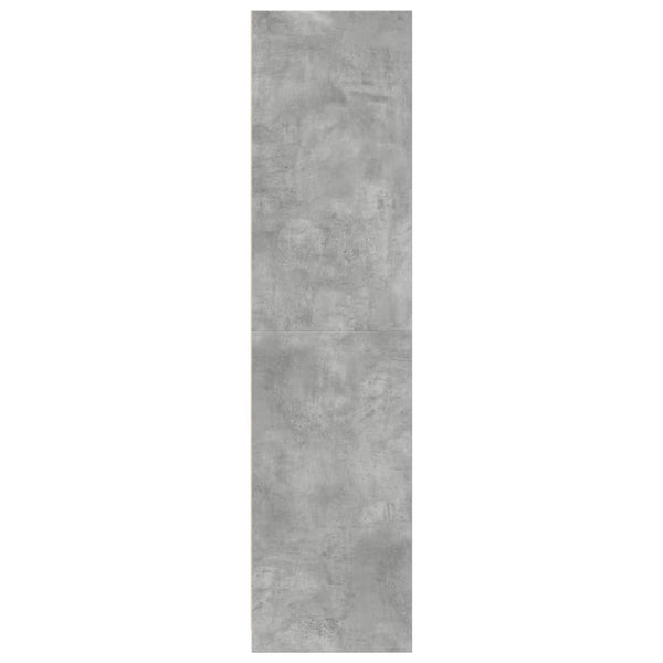 Kleiderschrank Onal, Betongrau, Maße 30x50x200cm (Spanplatte)