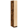 Kleiderschrank 30x50x200cm Onal aus Räuchereiche (Holz)