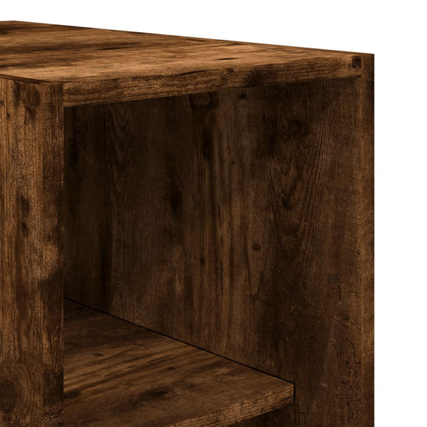 Kleiderschrank 30x50x200cm Onal aus Räuchereiche (Holz)