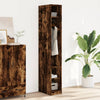 Kleiderschrank 30x50x200cm Onal aus Räuchereiche (Holz)