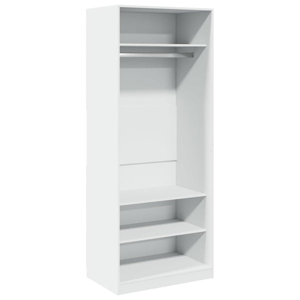 Ich habe einen weißen Holzschrank 80x50x200cm