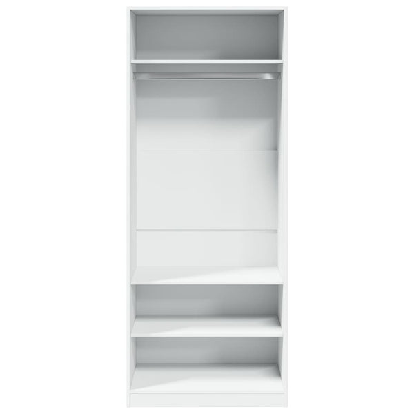 Ich habe einen weißen Holzschrank 80x50x200cm
