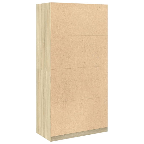 Onal vaatekaappi Sonoma tammi 100x50x200cm (lastulevy)