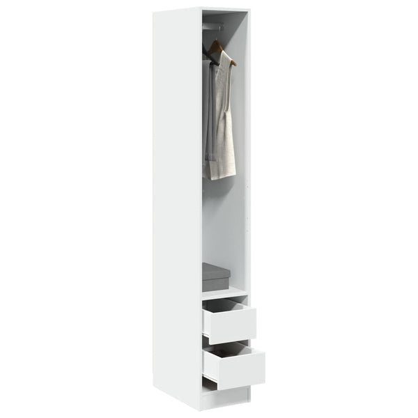 Onal Kleiderschrank 30x50x200cm in Weiß (Holz)