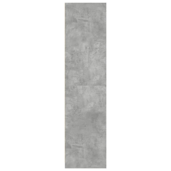 Kleiderschrank Onal in Betongrau, Maße 30x50x200cm (Spanplatte)