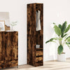 Kleiderschrank Onal aus geräucherter Eiche 30x50x200cm (Holz)