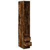 Kleiderschrank Onal aus geräucherter Eiche 30x50x200cm (Holz)