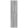 Grauer Holzschrank 30x50x200cm Onal