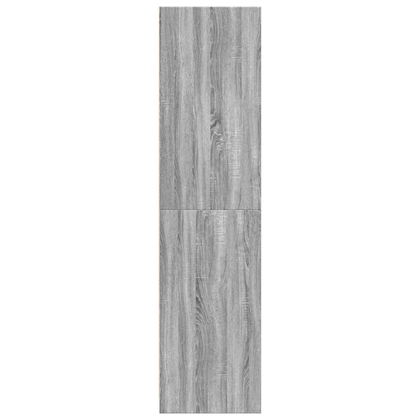 Grauer Holzschrank 30x50x200cm Onal