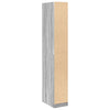 Grauer Holzschrank 30x50x200cm Onal