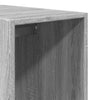 Grauer Holzschrank 30x50x200cm Onal