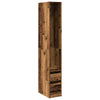 Kleiderschrank Onal altes Holz 30x50x200cm (Holz)
