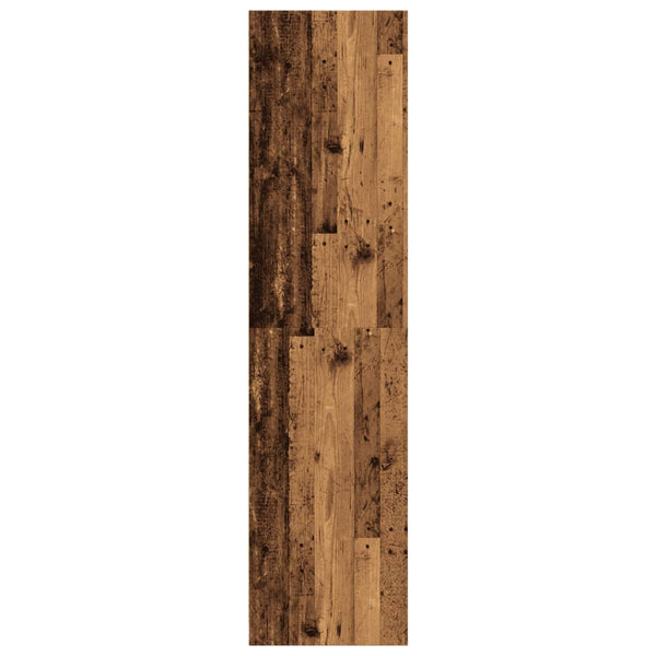 Kleiderschrank Onal altes Holz 30x50x200cm (Holz)
