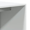 Kleiderschrank Onal aus Holz 200cm x 80cm x 50cm weiß