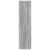 Kleiderschrank Onal Grau 80x50x200cm (Holz)