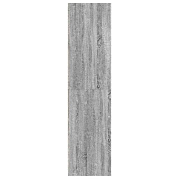 Kleiderschrank Onal Grau 80x50x200cm (Holz)